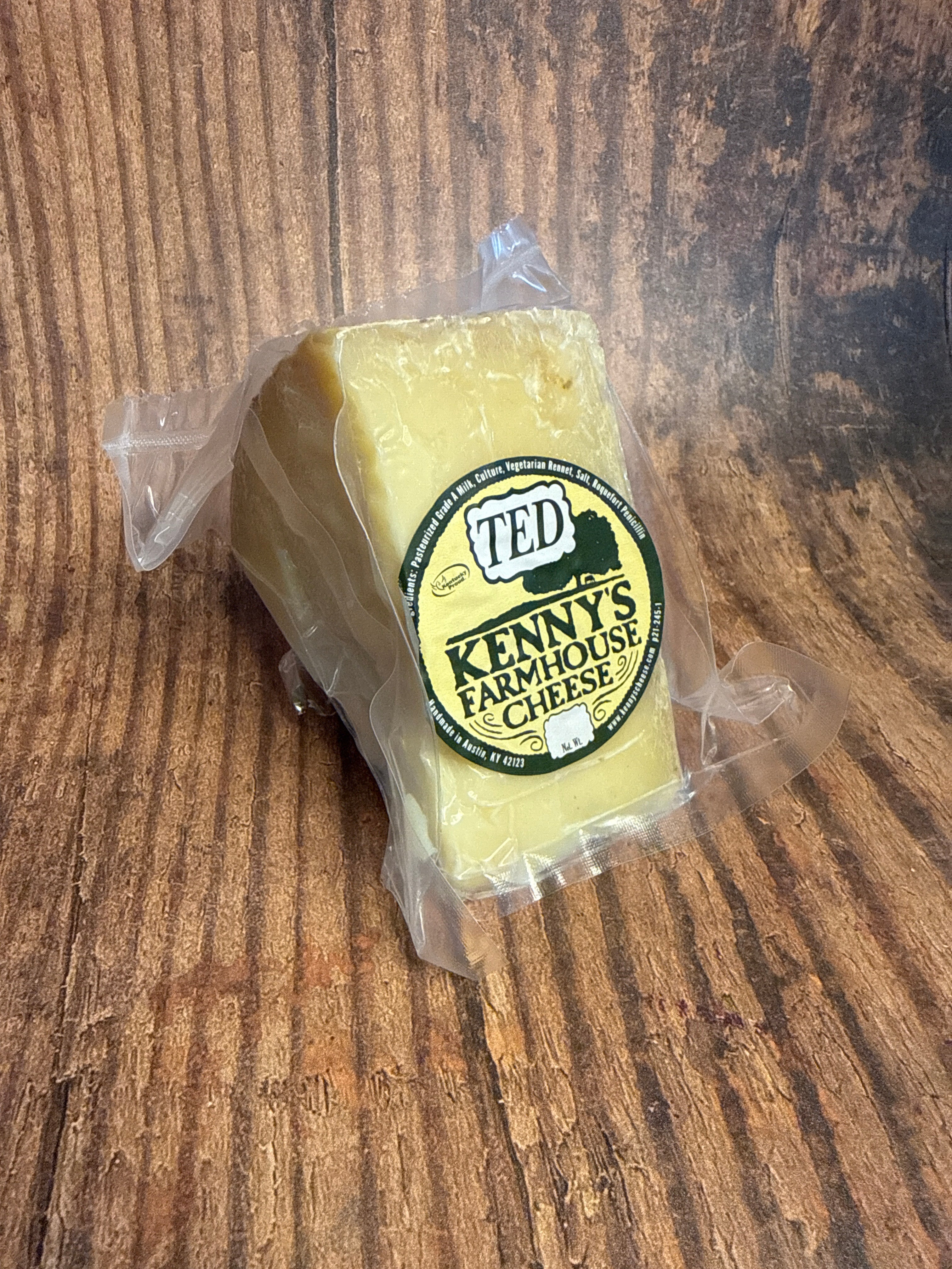 Kenny's Farmhouse Cheese Ted
