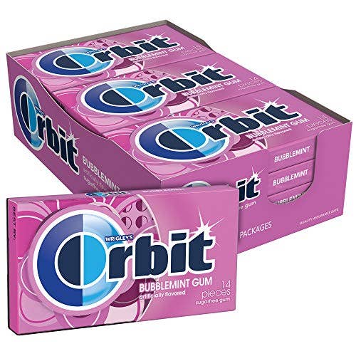 Shop The King - Orbit Bubblemint 12 Per Box