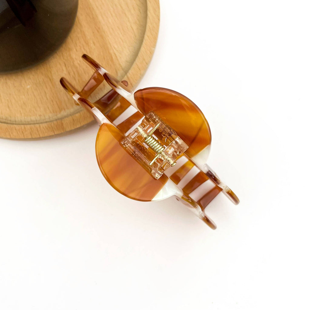 TheDivaSoap - New Croissant Hair Claw Clip, Bread-shaped Hair Clip