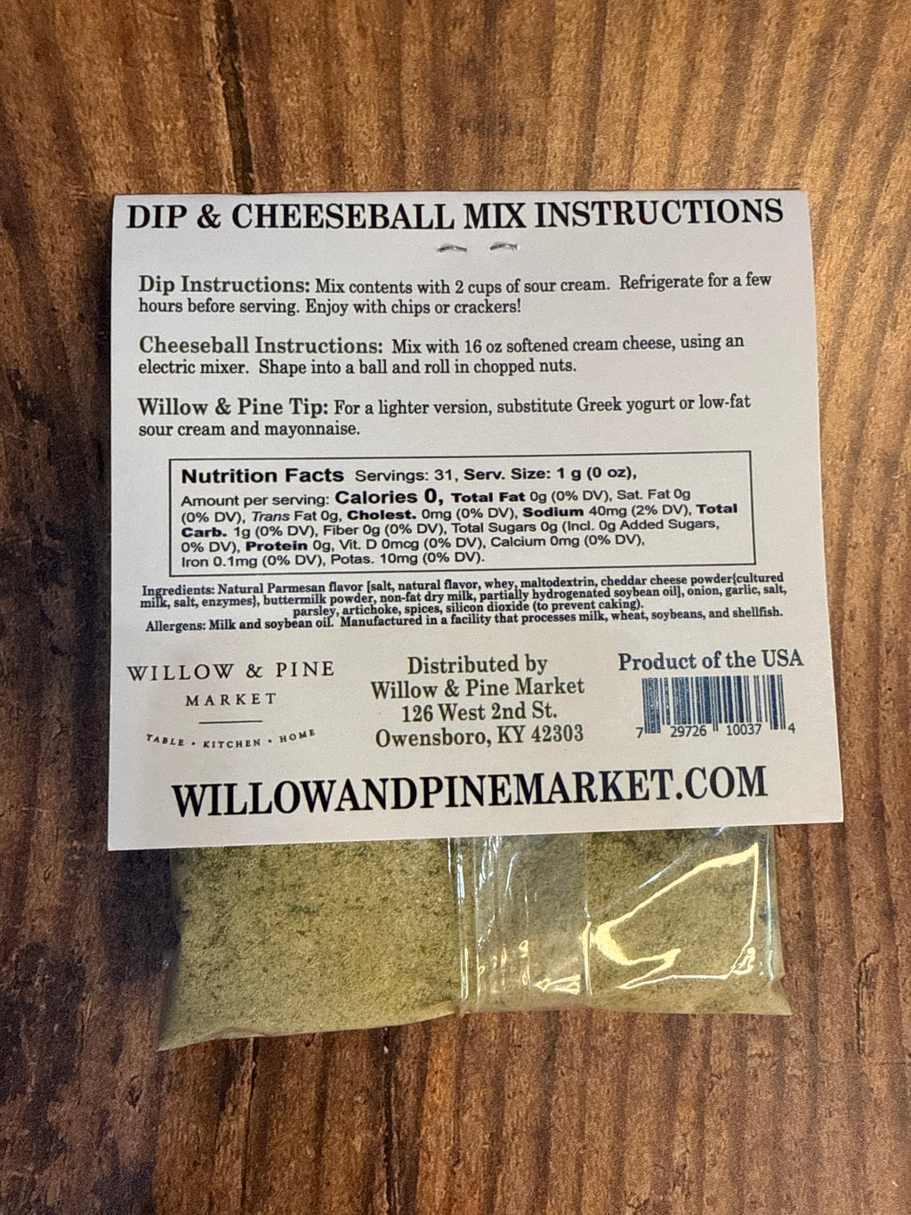 WPM Artichoke Parm