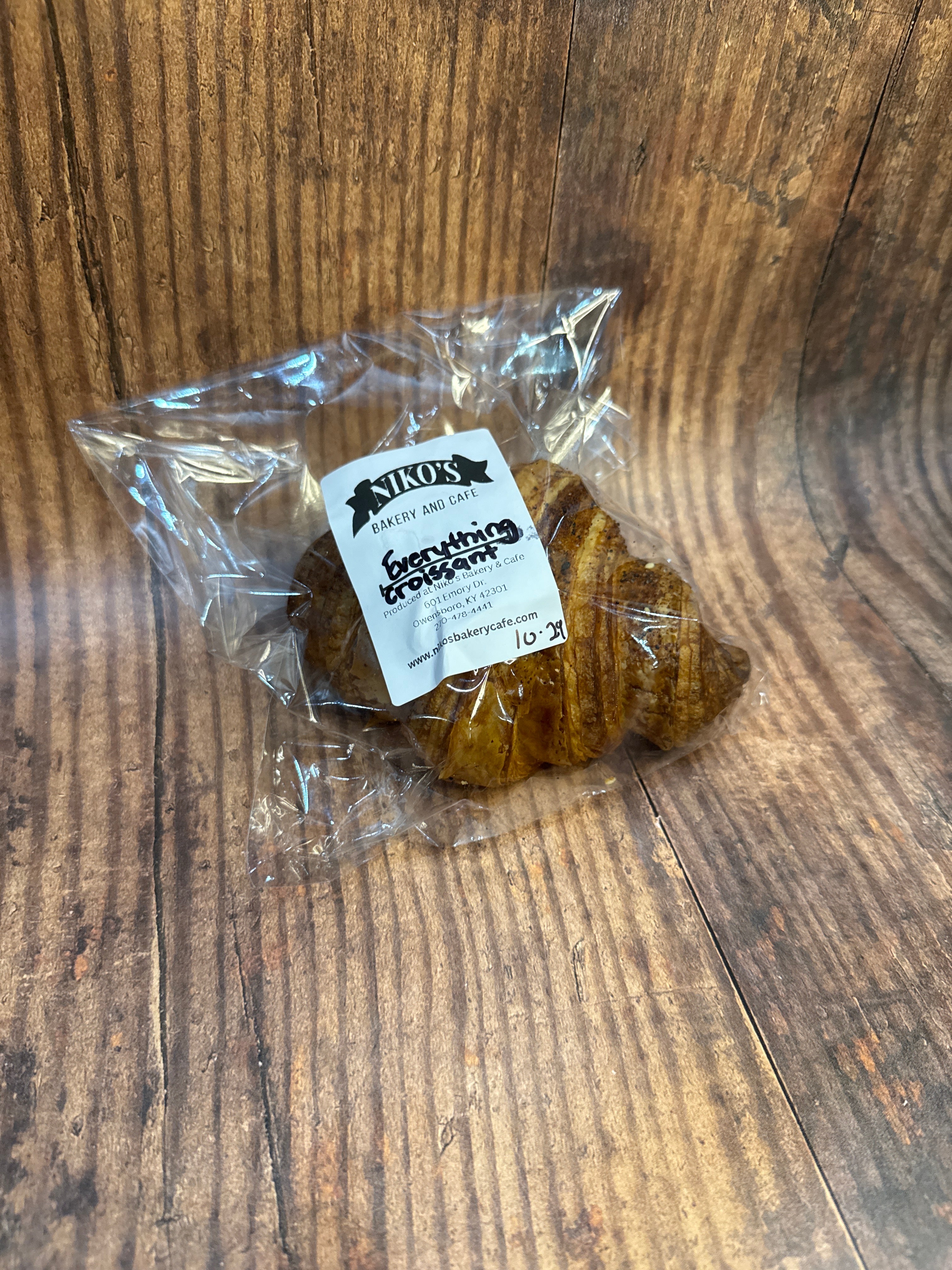 Niko's Single Everything Croissant