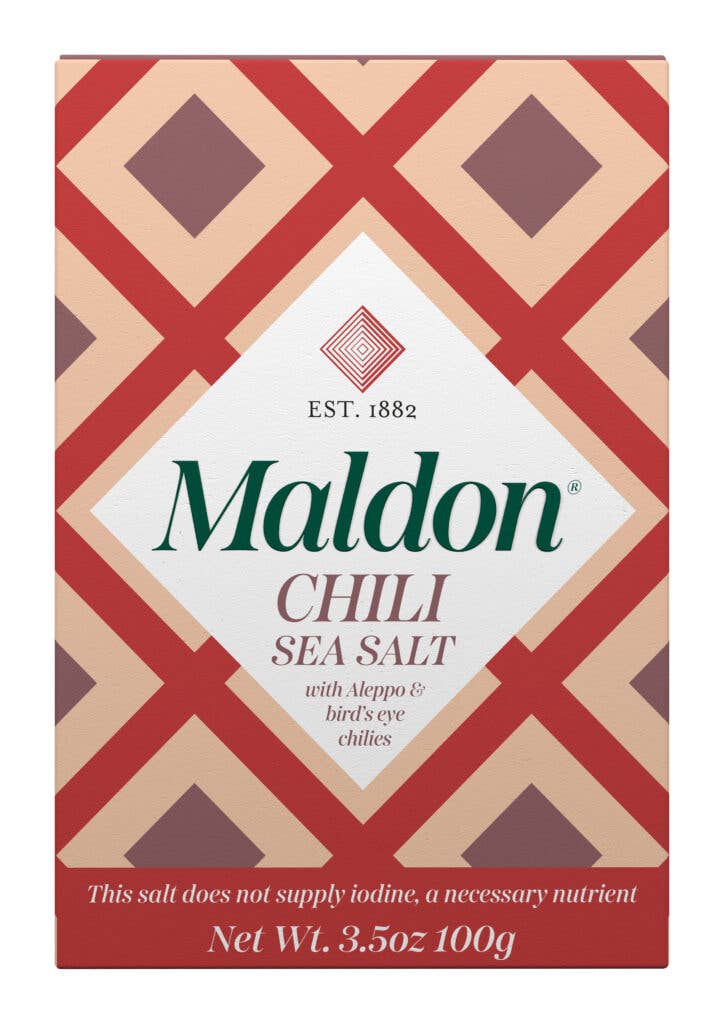 Gourmet Food Solutions, Inc. - CHILI Sea Salt by Maldon, 100g