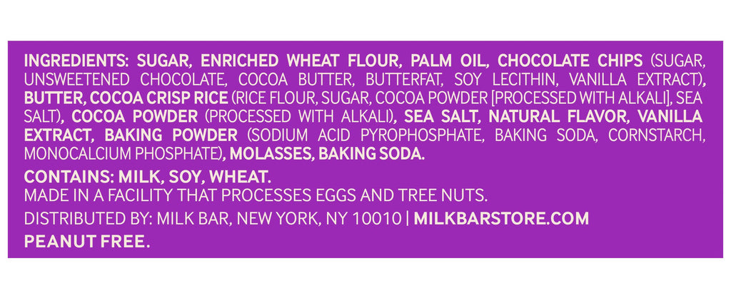 Milk Bar Store - Milk Bar Double Chocolate Chip Super Crunchy Cookies