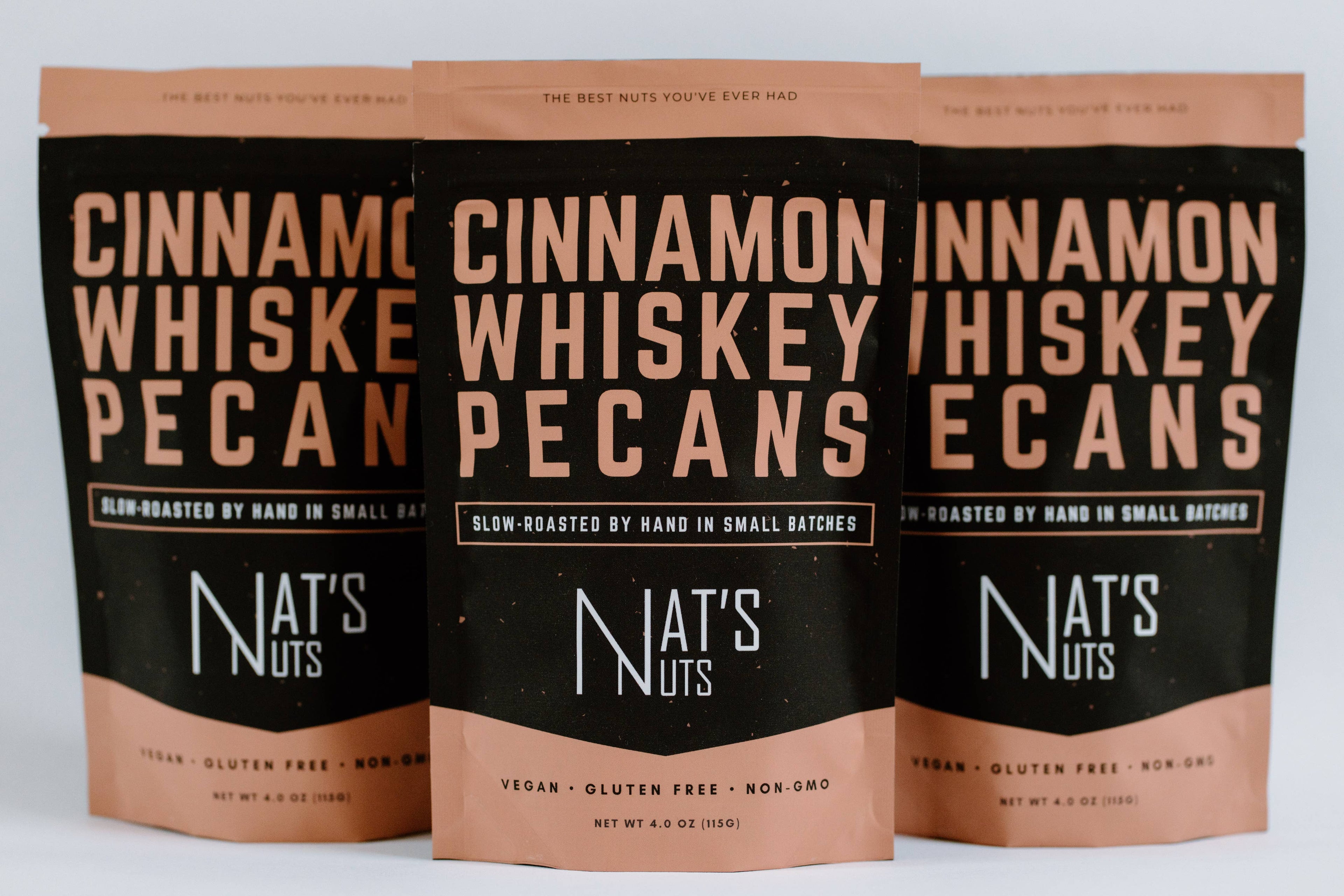 Nat's Nuts - Cinnamon Whiskey Pecans
