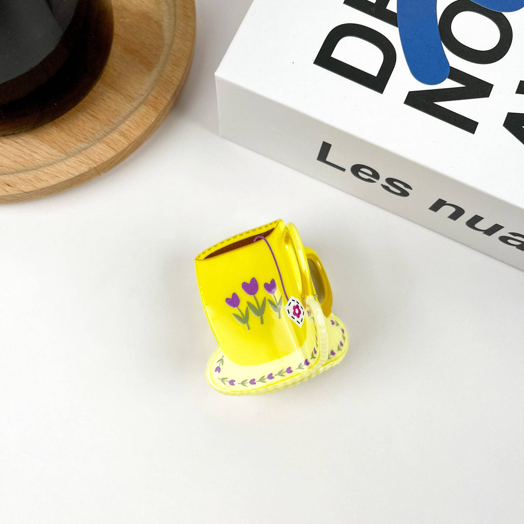 TheDivaSoap - Cartoon Coffee Cup Claw Clip