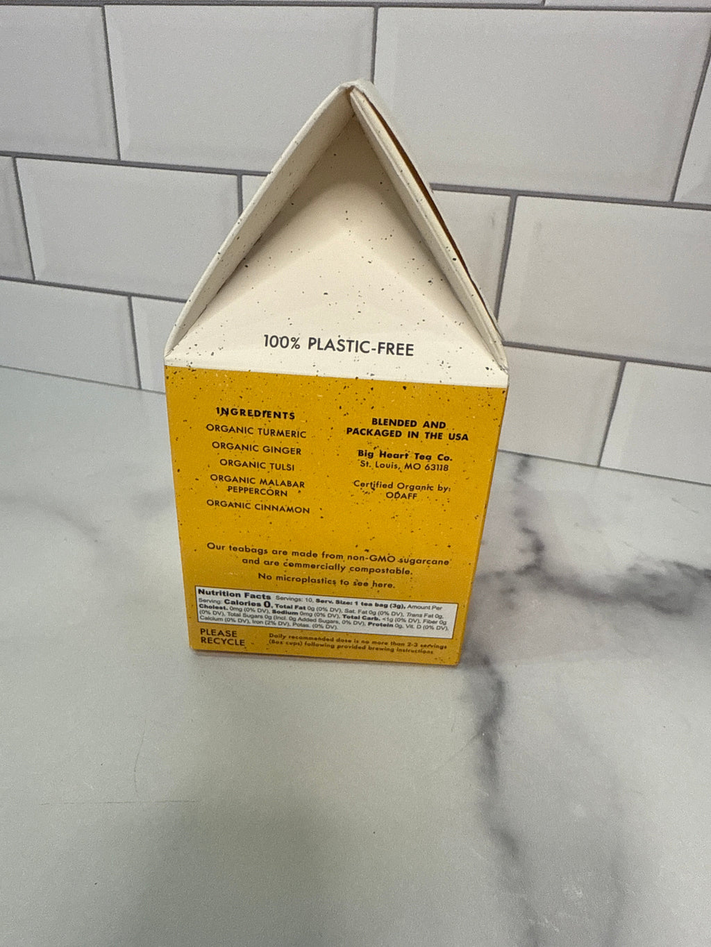 BIG HEART TEA Box 10 - Cup Of Sunshine