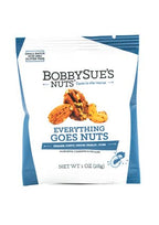 BobbySue's Nuts - Everything Goes Nuts Snack Pack