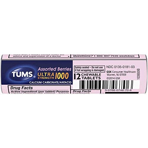 Shop The King - TUMS Ultra Berries Asst 12s