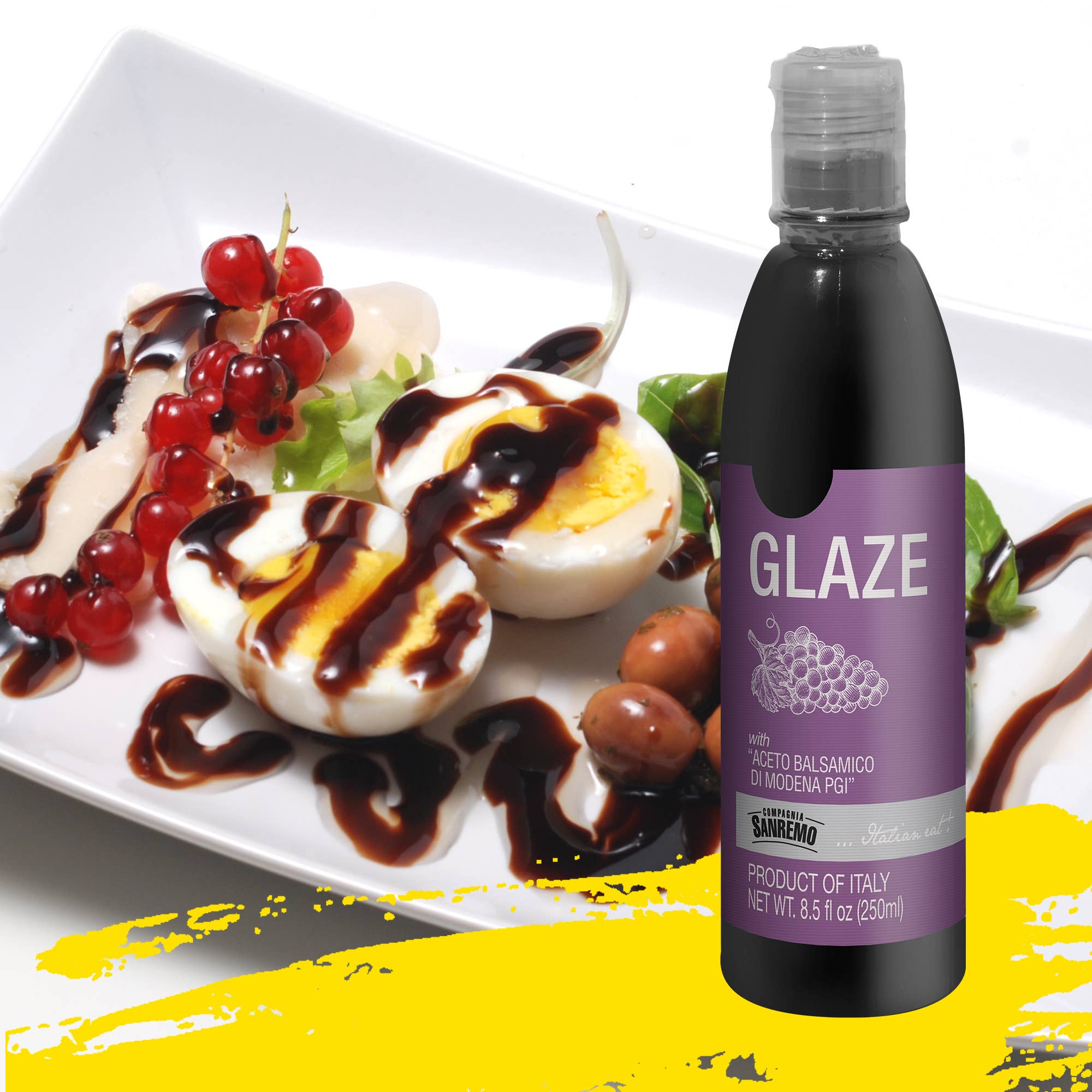Fine Italian Food - Co. Sanremo Balsamic Glaze, 8.5 oz