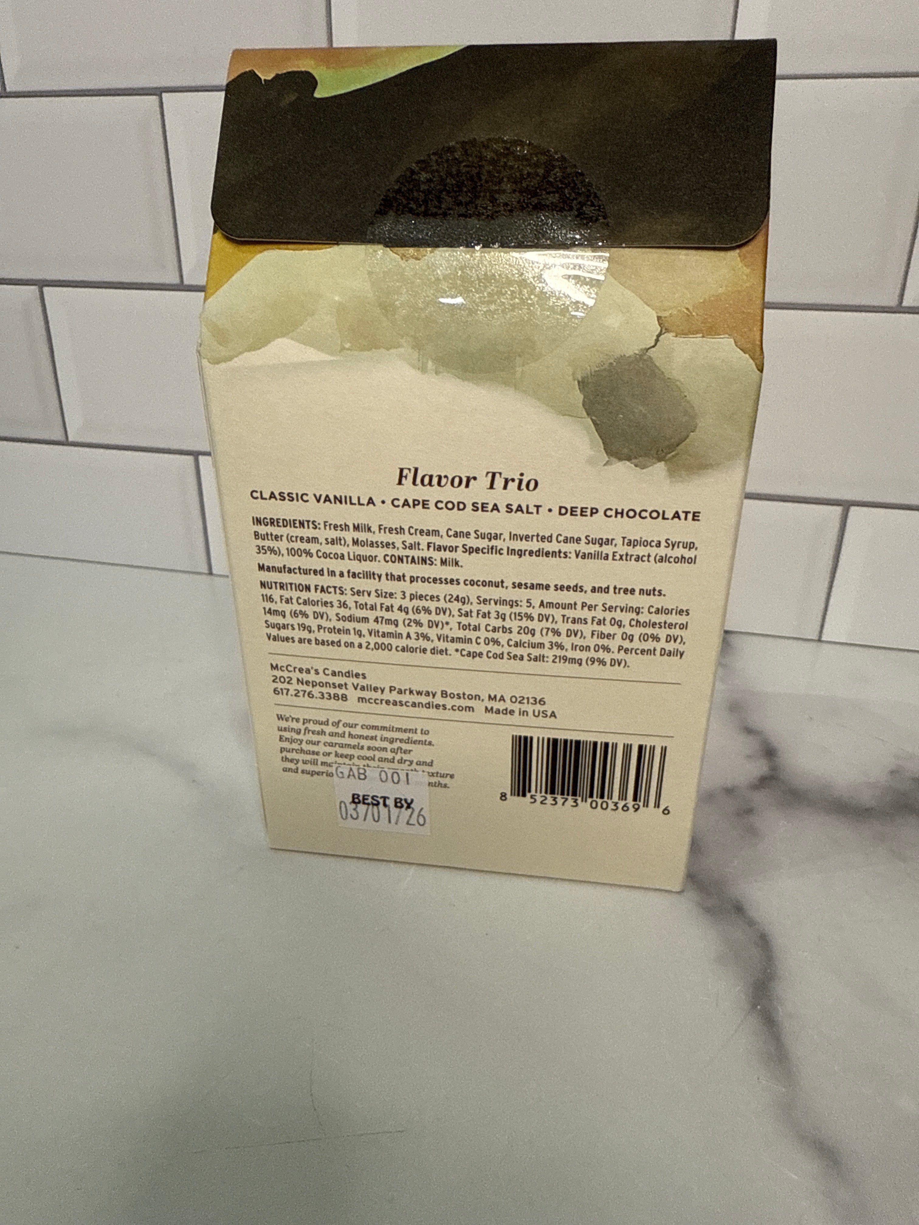 Acadia Gable Box Flavor Trio