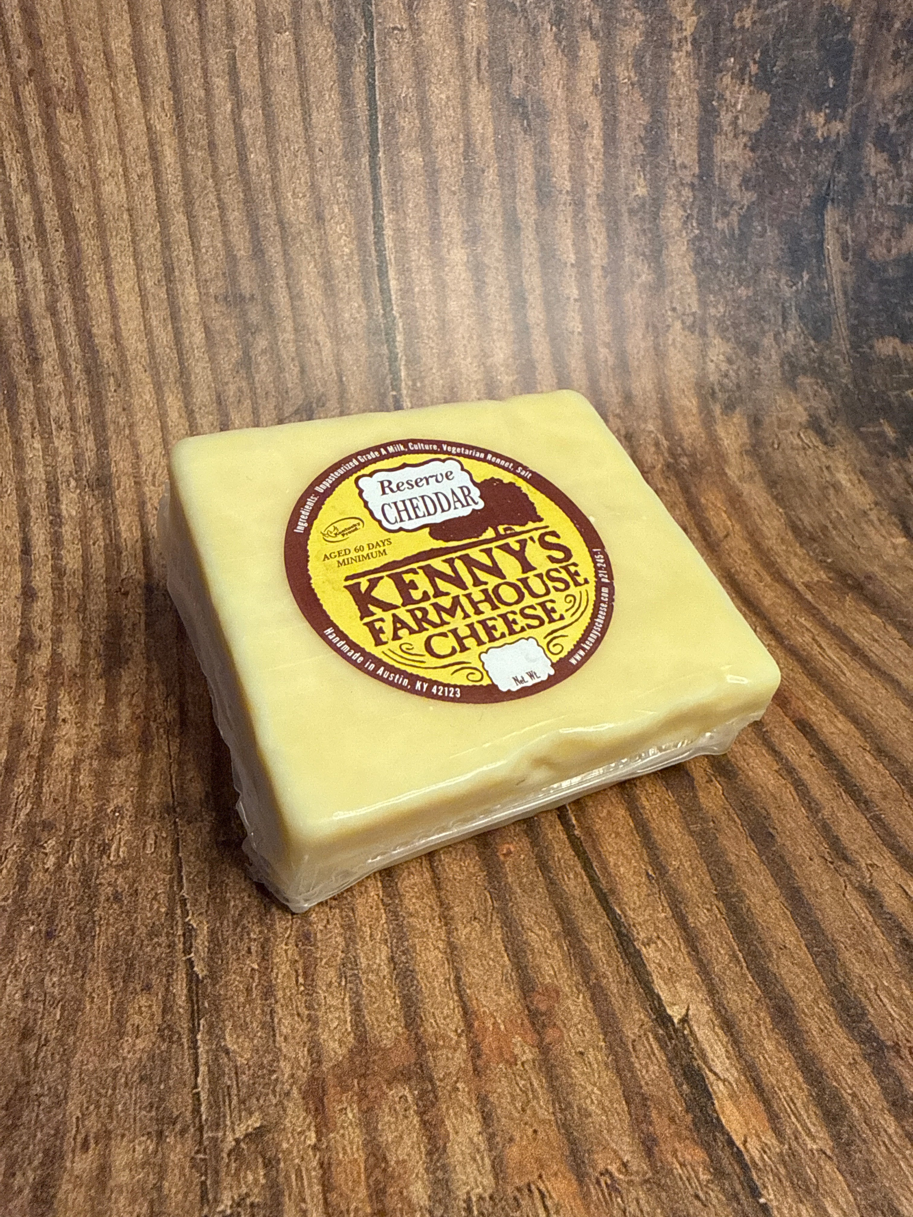 Kenny's Farmhouse Cheese Reserve Cheddar