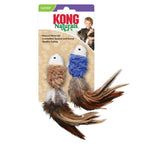 Pet Palette Distribution - KONG® Naturals® Crinkle Fish Cat Toy 2pk Assorted