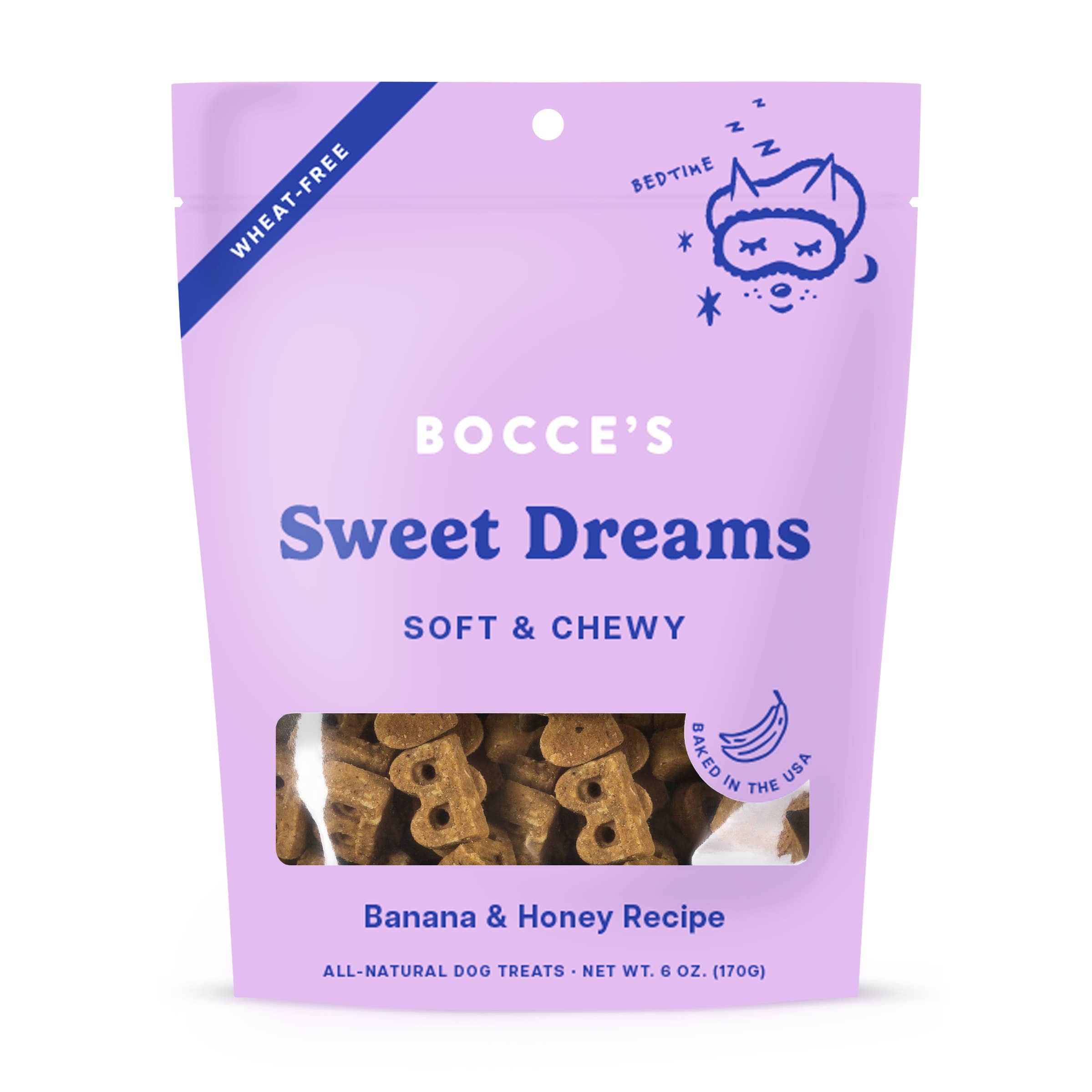 Bocce's Bakery Dailies Sweet Dreams Soft & Chewy Treats 6oz