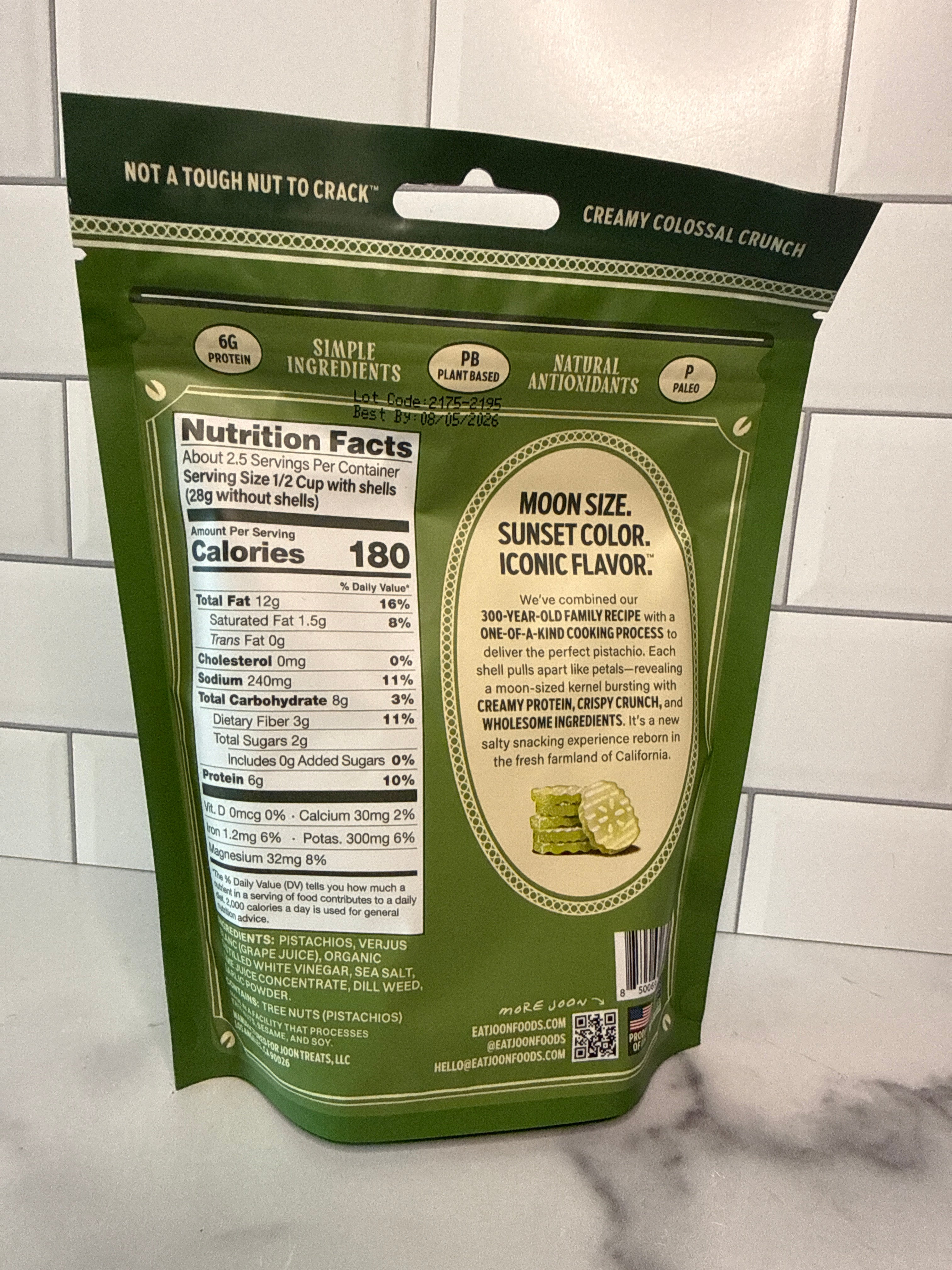 Dill Pickle Pistachios 4.5 oz.