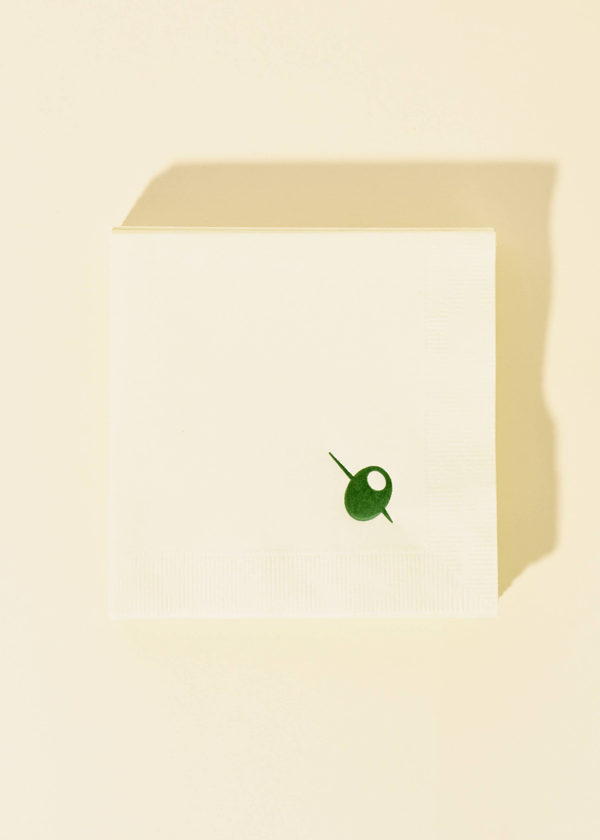 One & Only Paper - Olive Cocktail Napkins - Set of 20