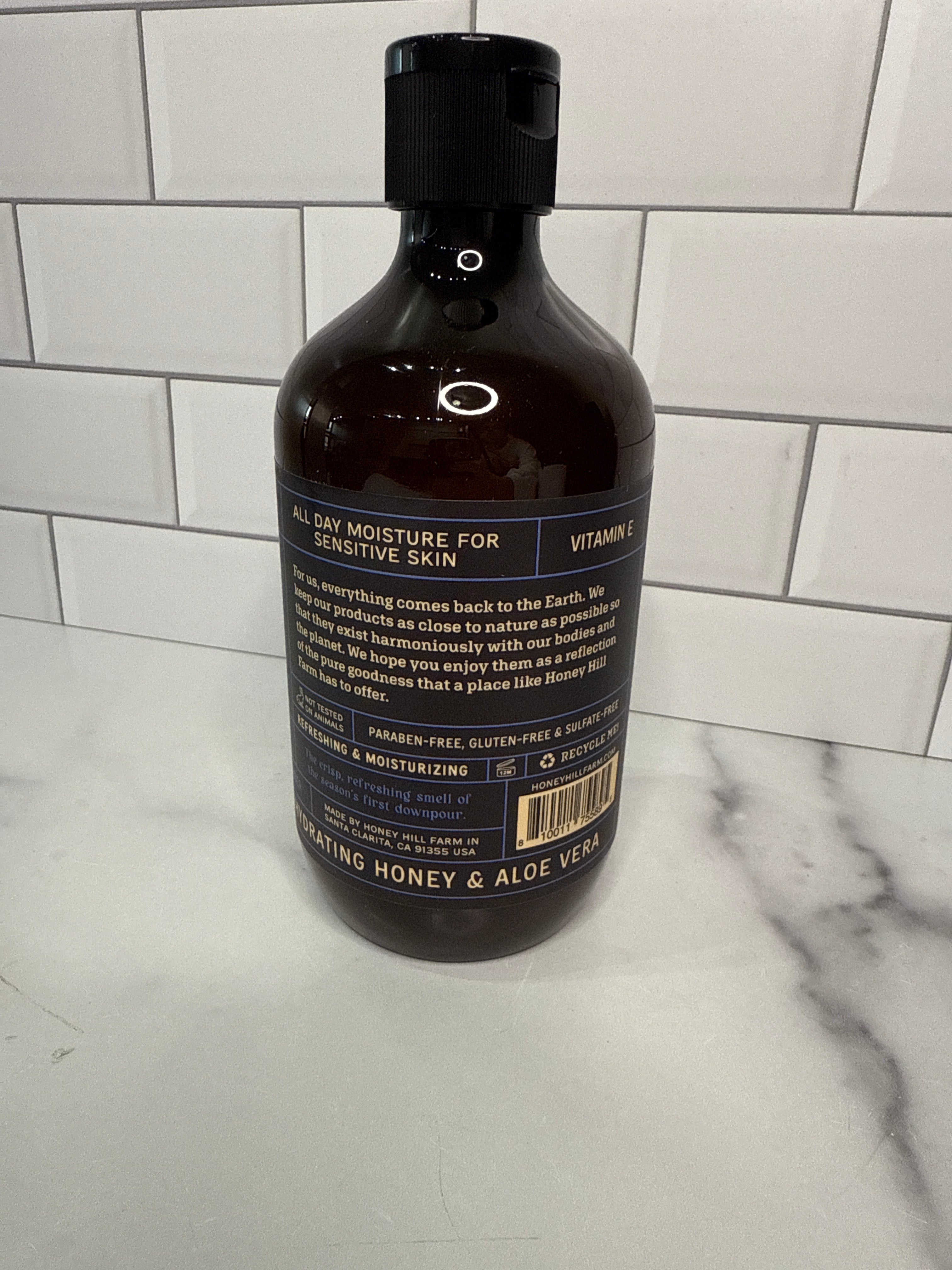 HONEY HILL FARM Body Wash - Clean Rain