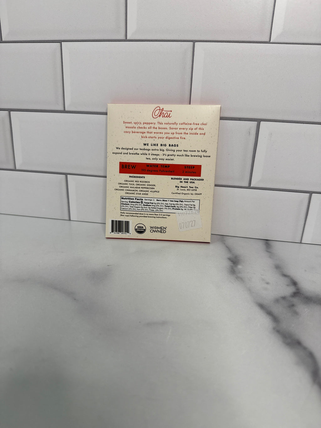 Big Heart Tea Samplers