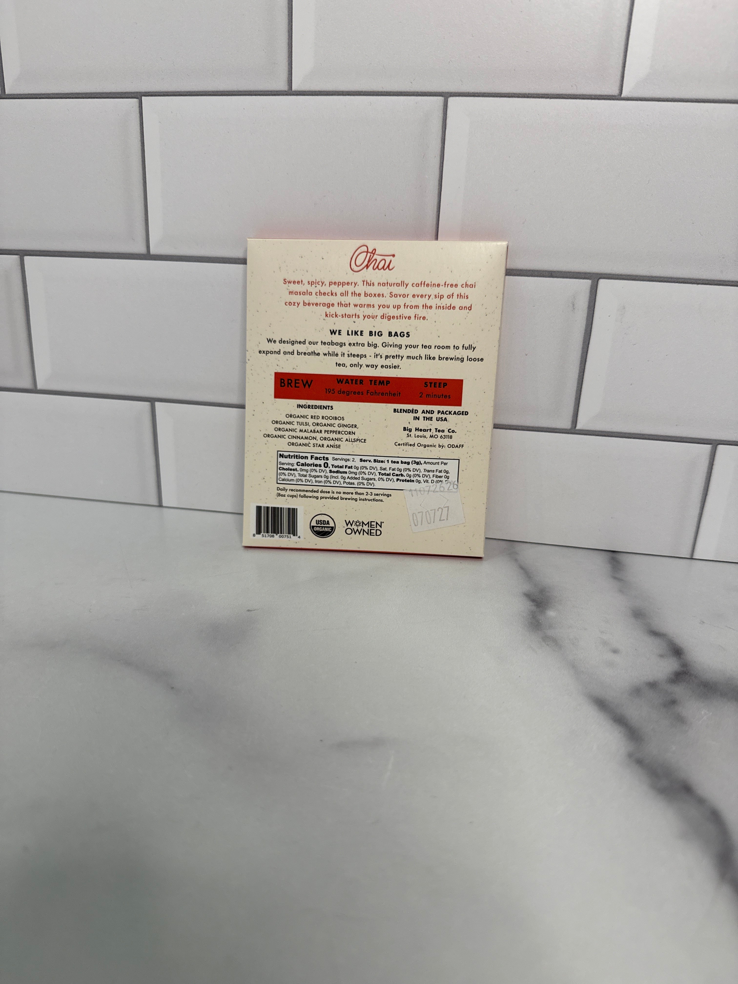 Big Heart Tea Samplers