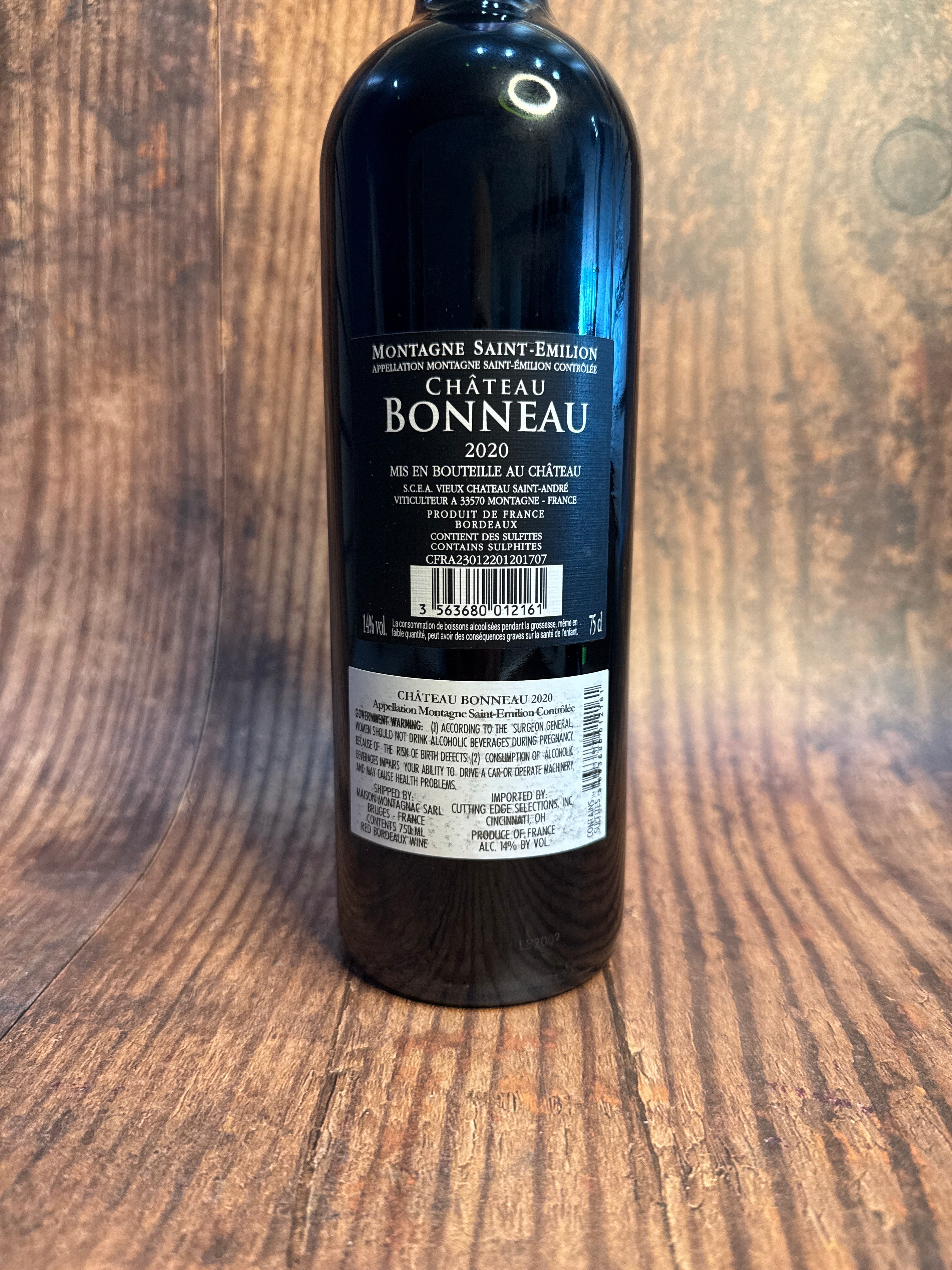 Château Bonneau, Montagne Saint-Émilion (2020)