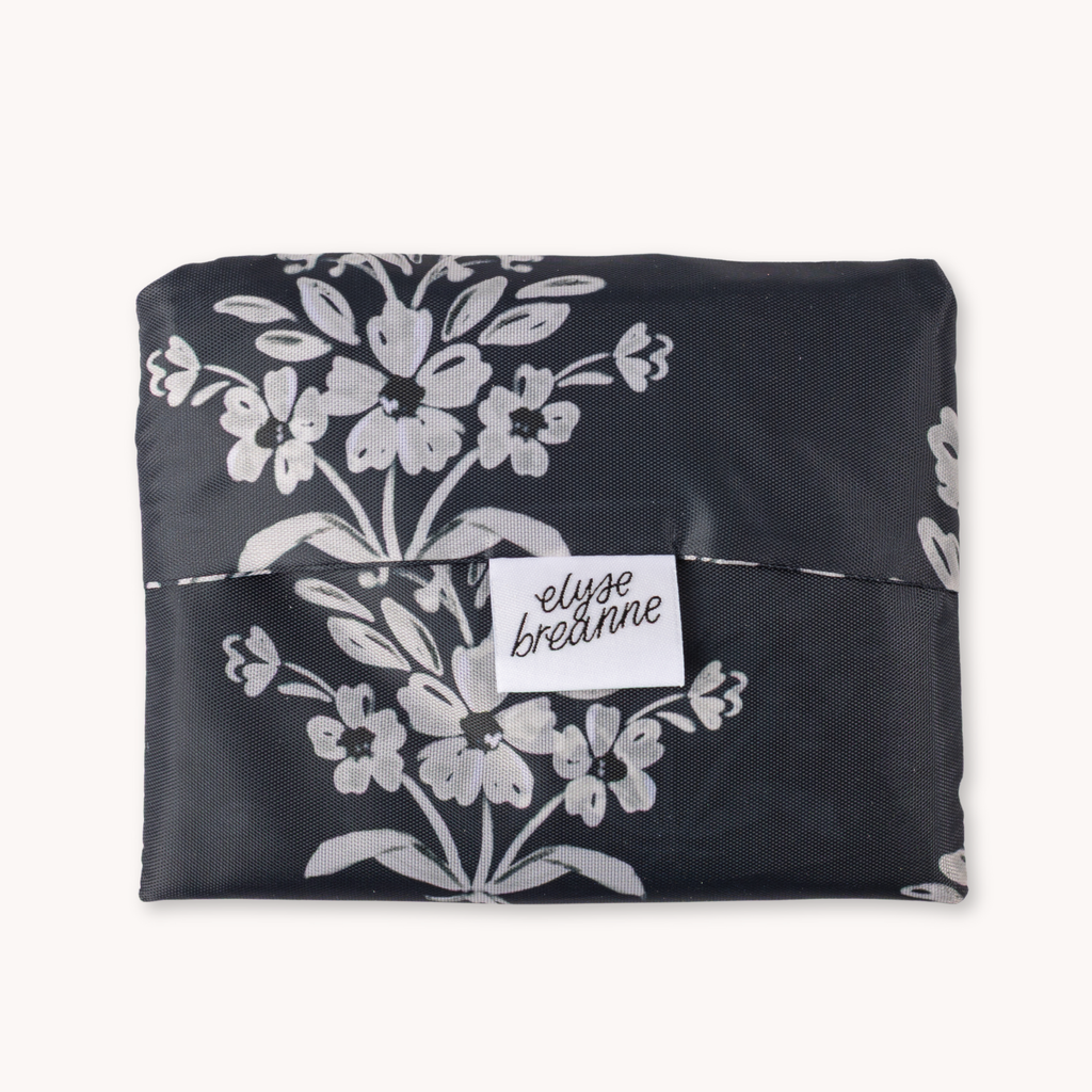 Elyse Breanne Design - Midnight Damask Reusable Bag