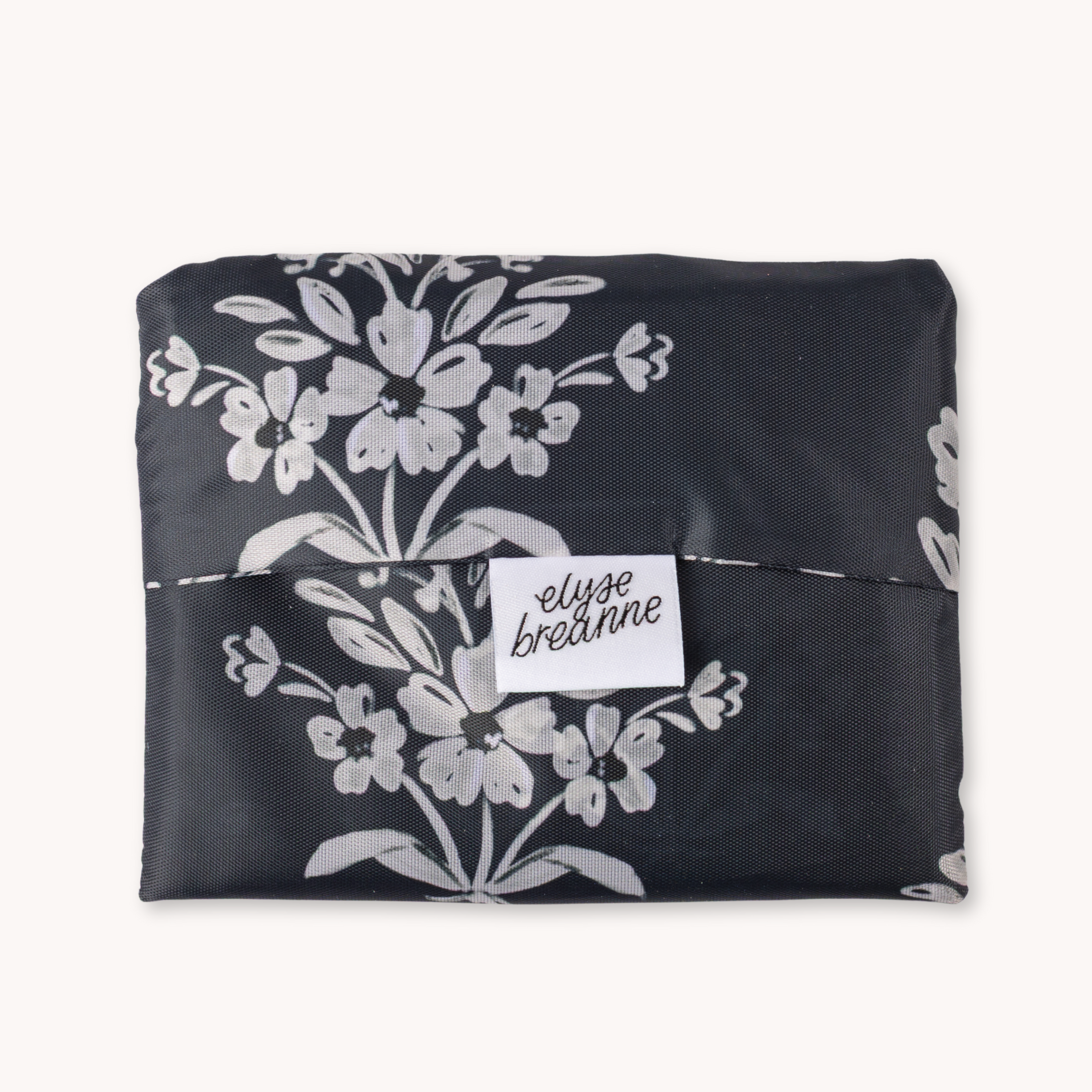 Elyse Breanne Design - Midnight Damask Reusable Bag