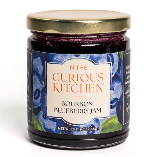 In The Curious Kitchen - Bourbon Blueberry Jam