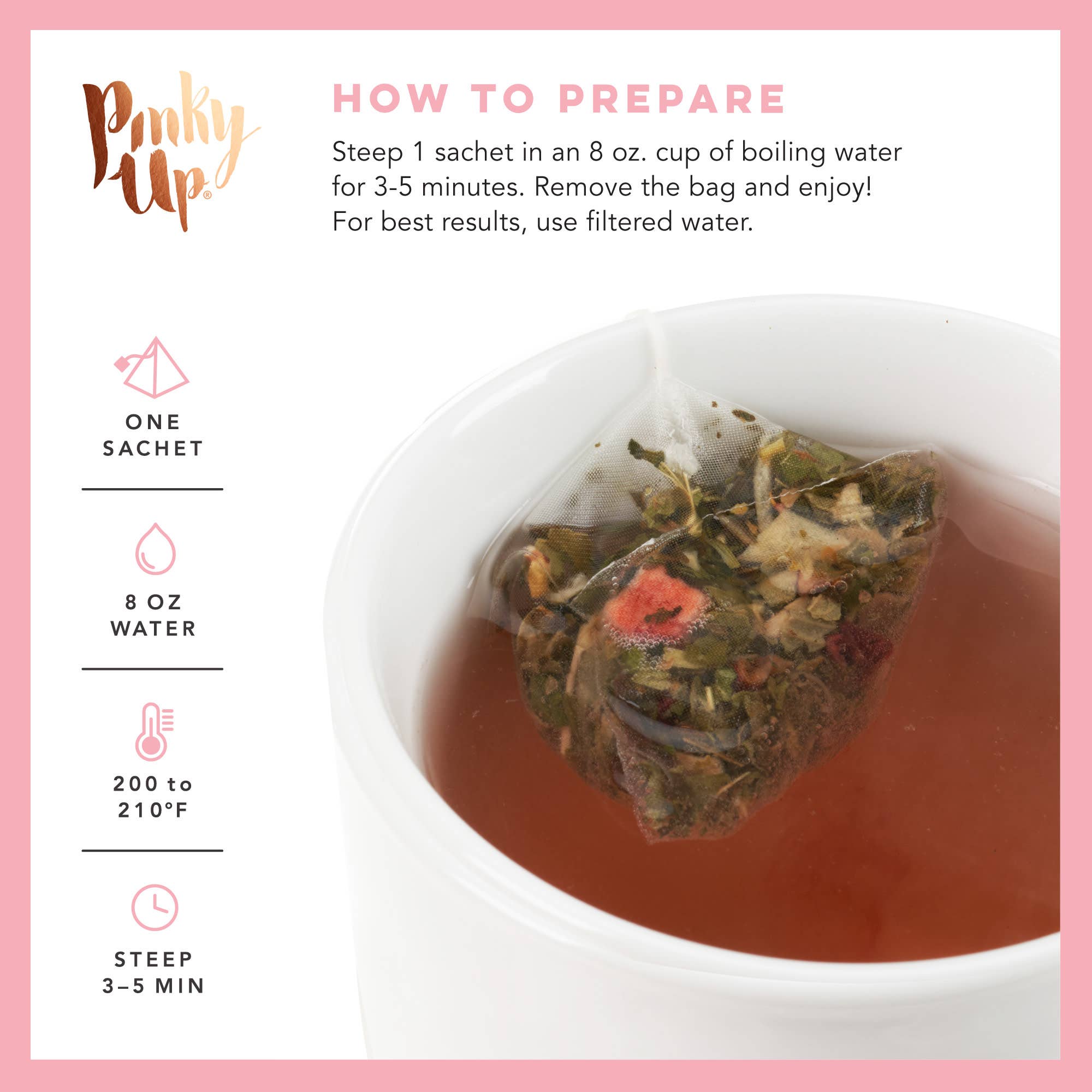 Strawberry Mint Herbal Tea