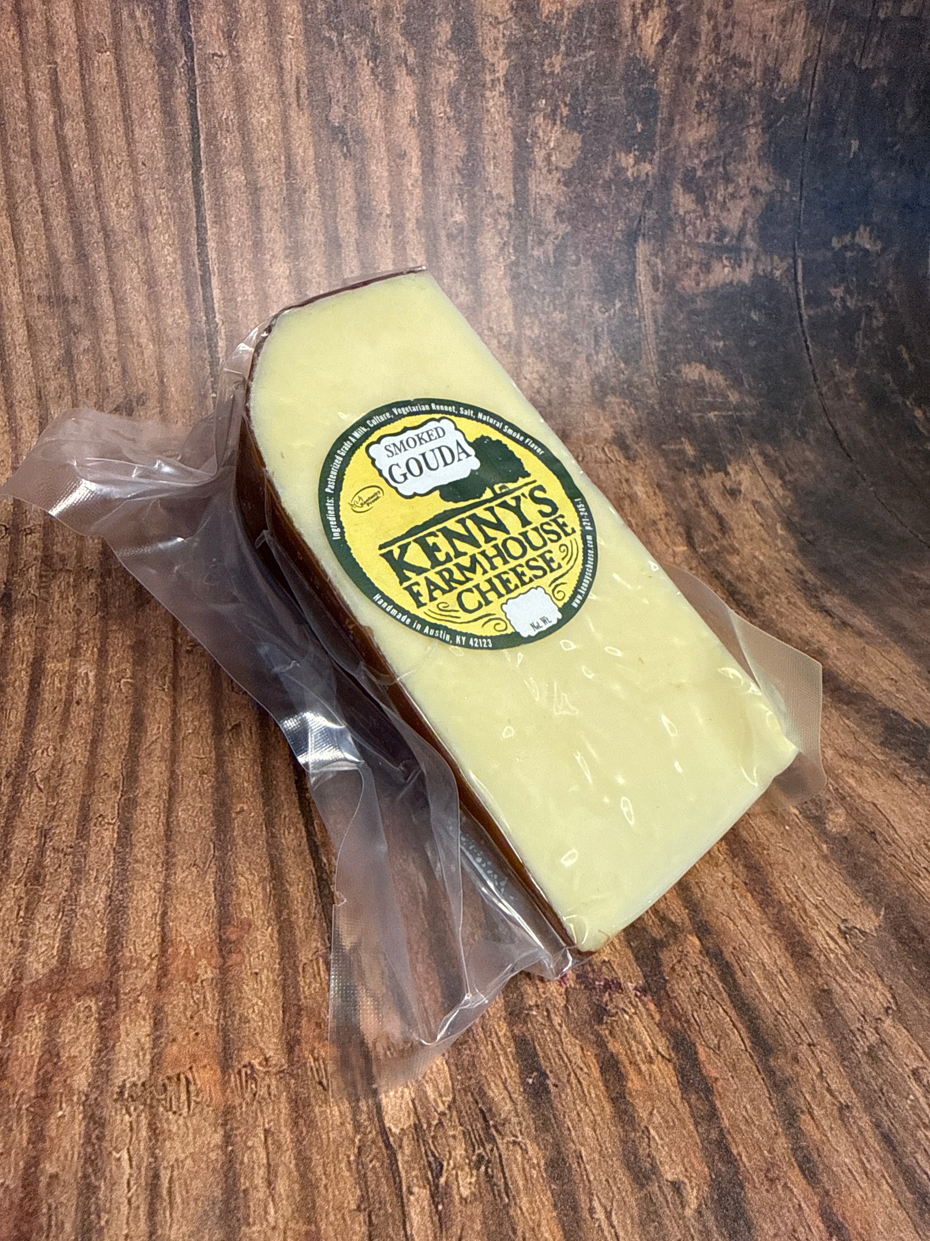 Kenny's Farmhouse Cheese Smoked Gouda