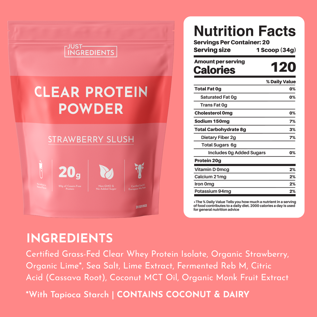 Just Ingredients - Clear Protein Powder