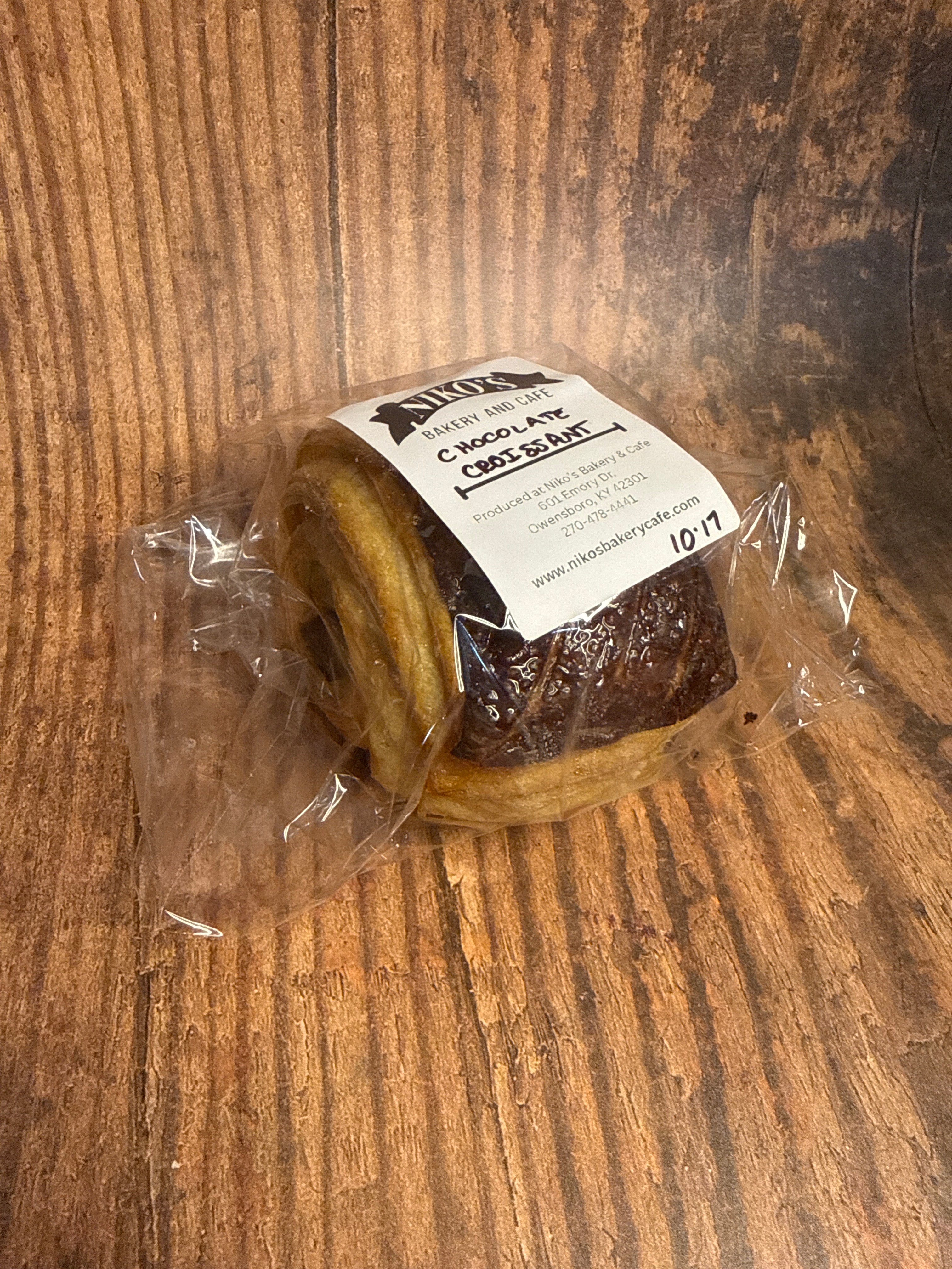 Niko's Single Chocolate Croissant