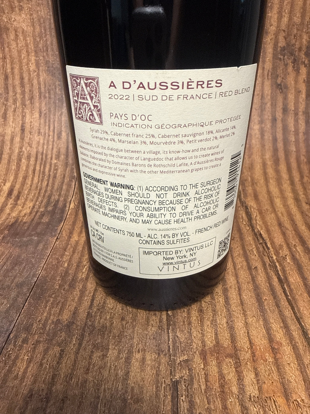 A d’Aussieres Rouge (2022)