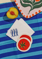 One & Only Paper - Tomato Coasters | Set of Four