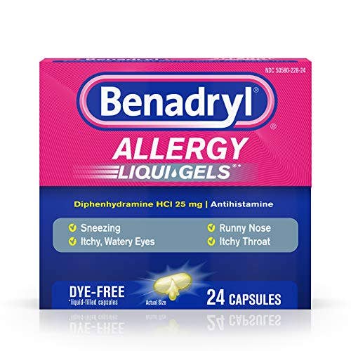 Shop The King - Benadryl Allergy Cap 24ct Single Box