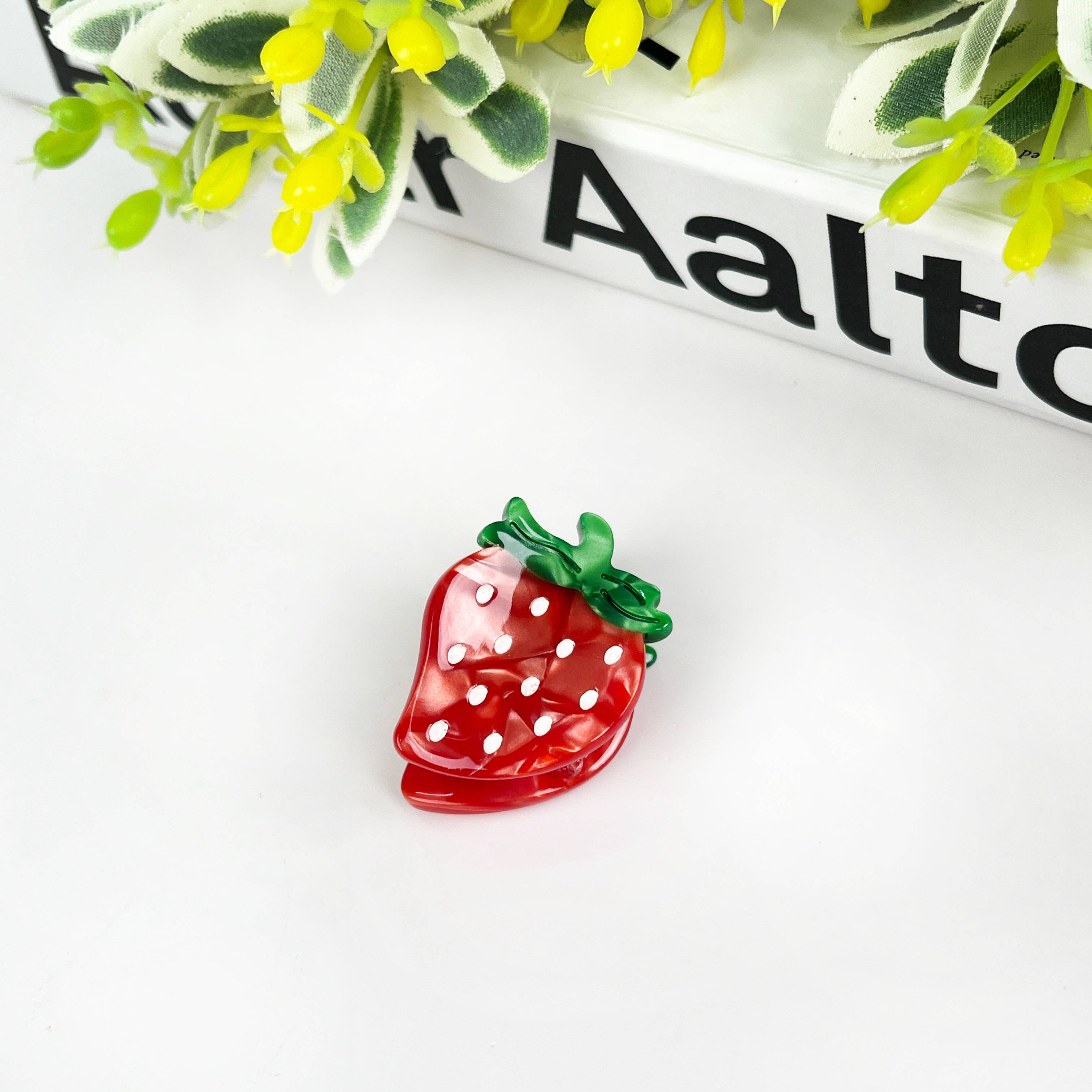 TheDivaSoap - 2PCS Strawberry Mini Hair Clip