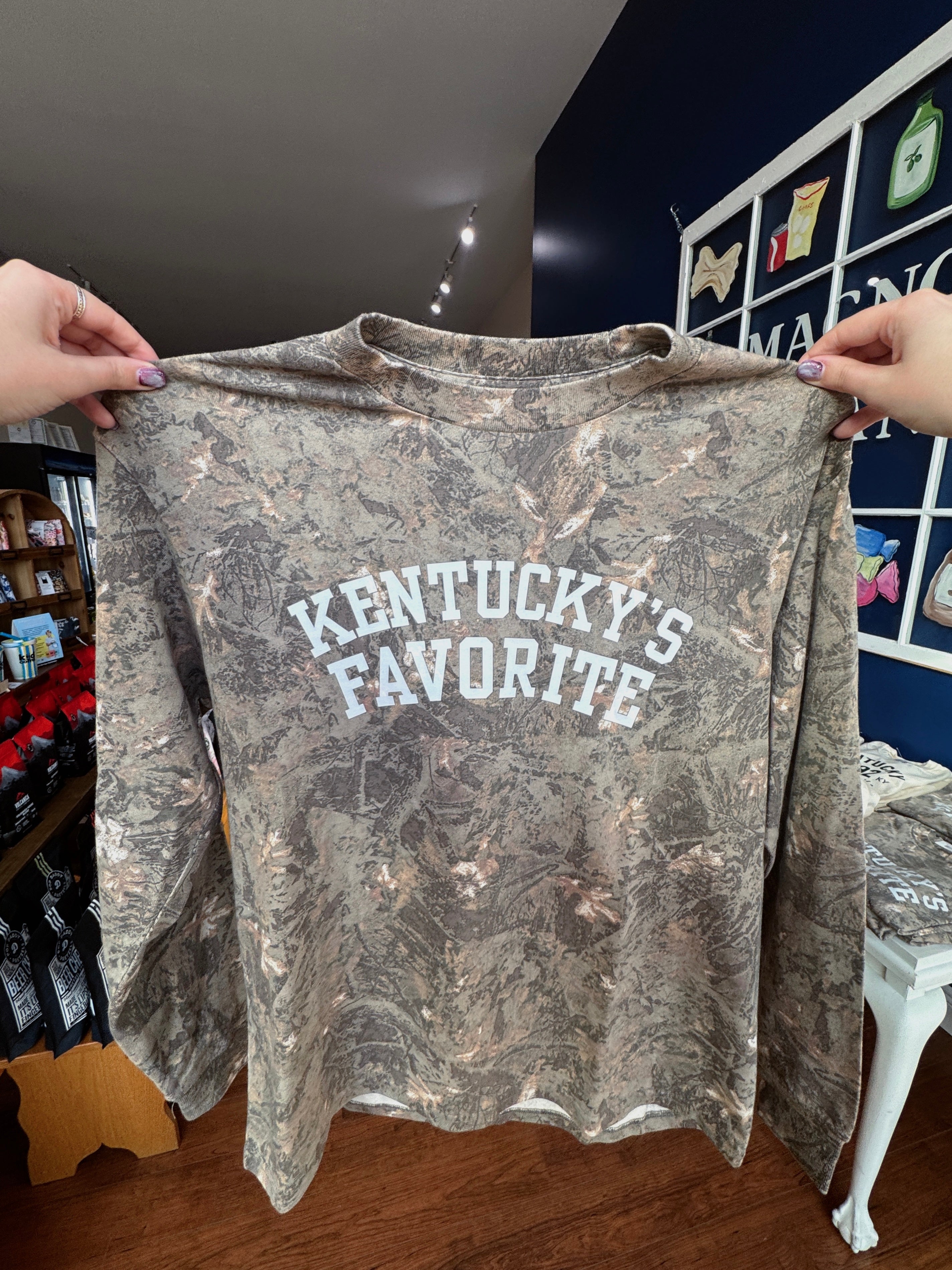 Kentucky's Favorite Camo LS Shirt