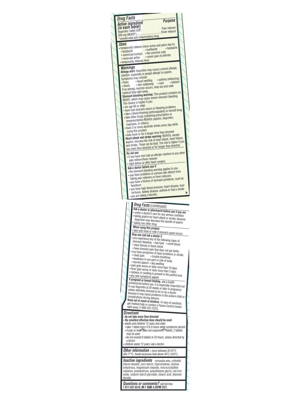 Shop The King - Lil' Drugstore Drug Vial Ibuprofen 12 Per Box