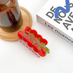 TheDivaSoap - Bunch Of Tomatoes Hair Clip, Fruit Claw Clip