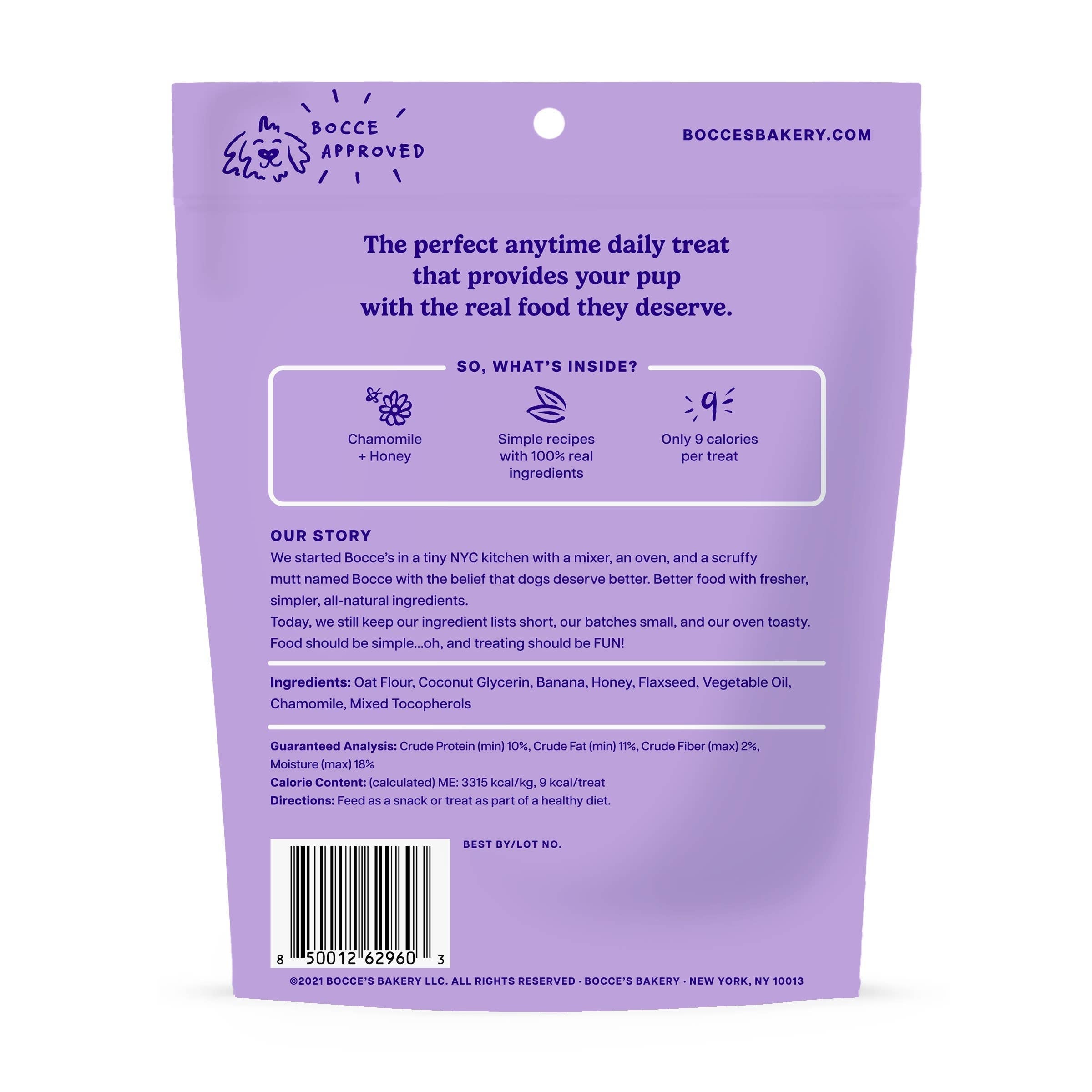 Bocce's Bakery Dailies Sweet Dreams Soft & Chewy Treats 6oz