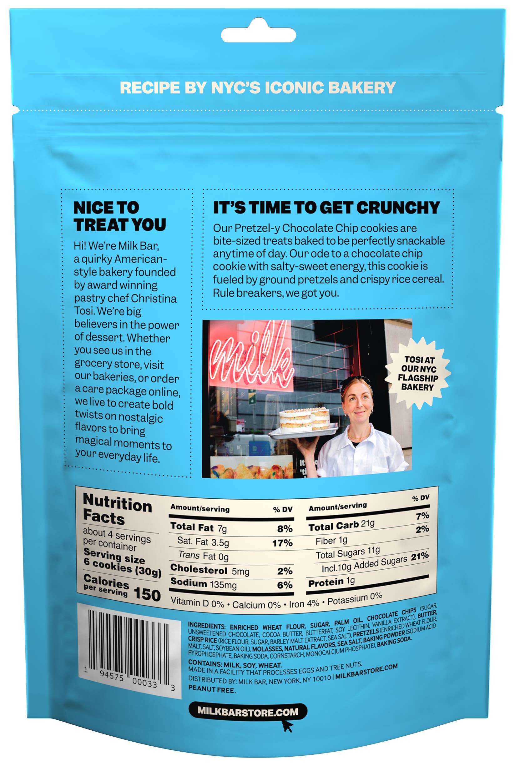 Milk Bar Store - Milk Bar Pretzel-y Chocolate Chip Super Crunchy Cookies