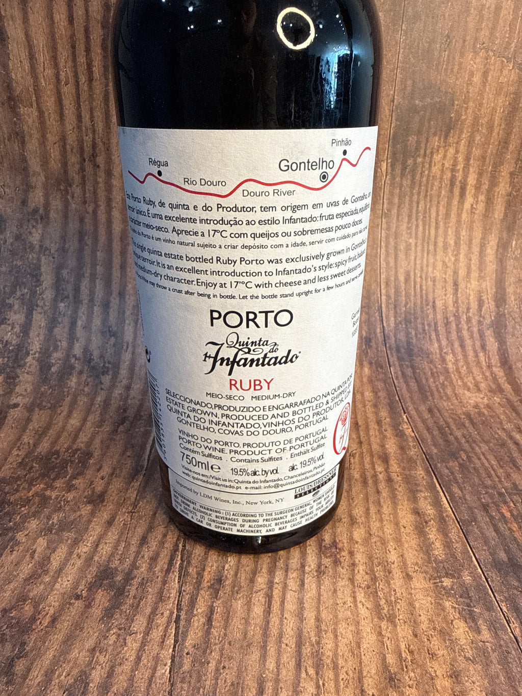 Quinta Do Infantado, Ruby Medium-Dry Porto (NV)
