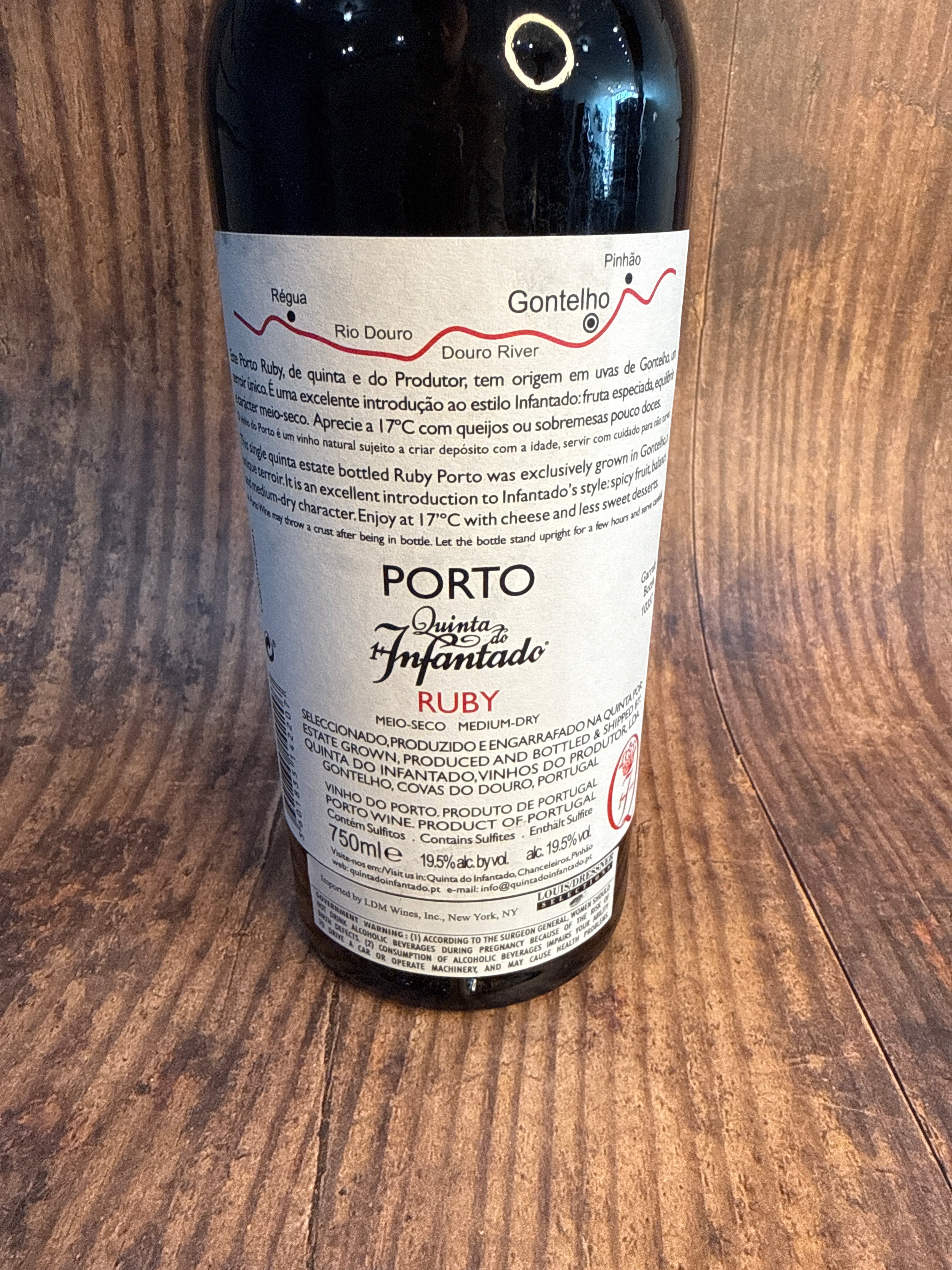 Quinta Do Infantado, Ruby Medium-Dry Porto (NV)