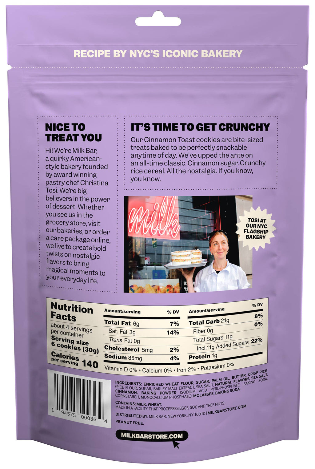 Milk Bar Store - Milk Bar Cinnamon Toast Super Crunchy Cookies