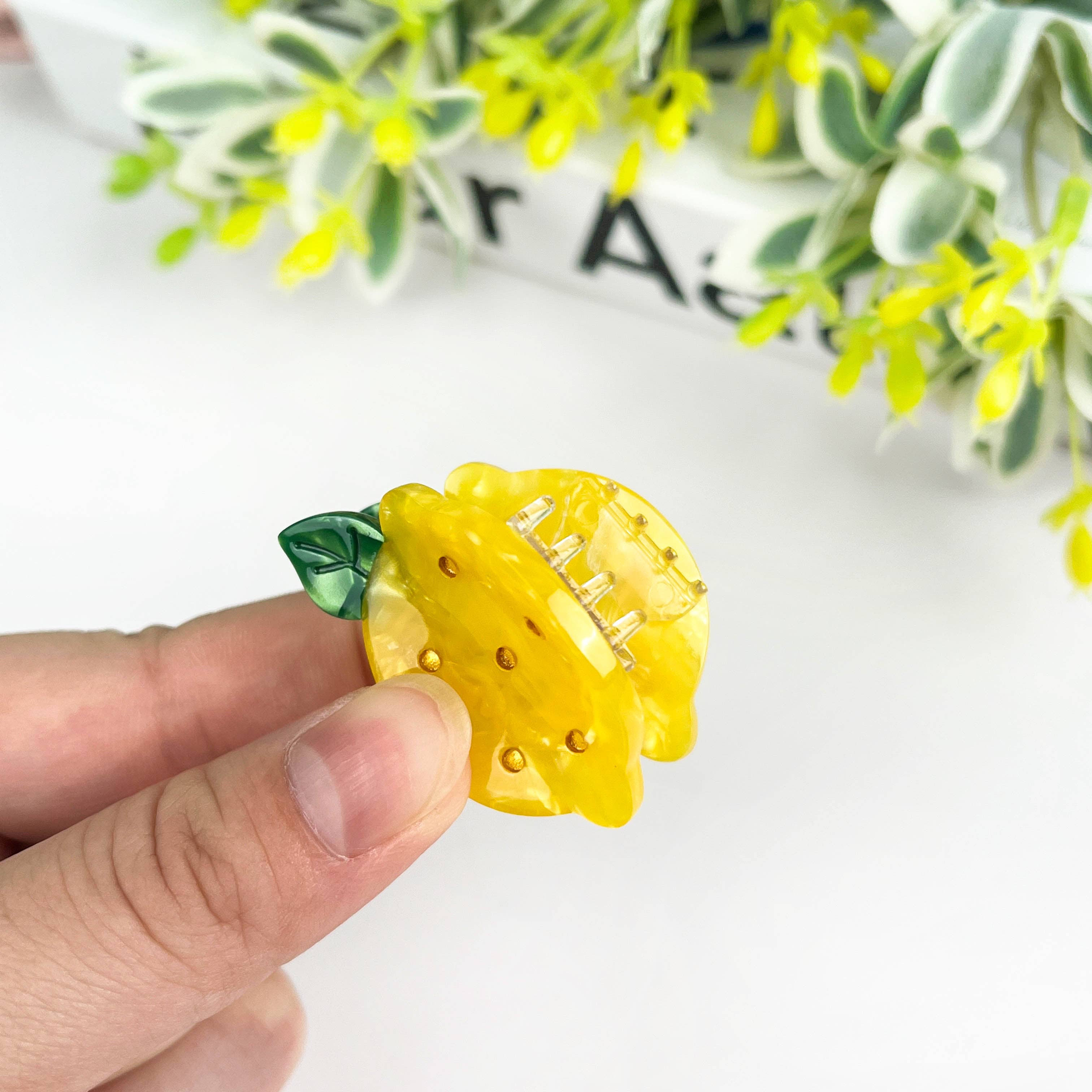 TheDivaSoap - 2PCS Lemon Mini Hair Clip