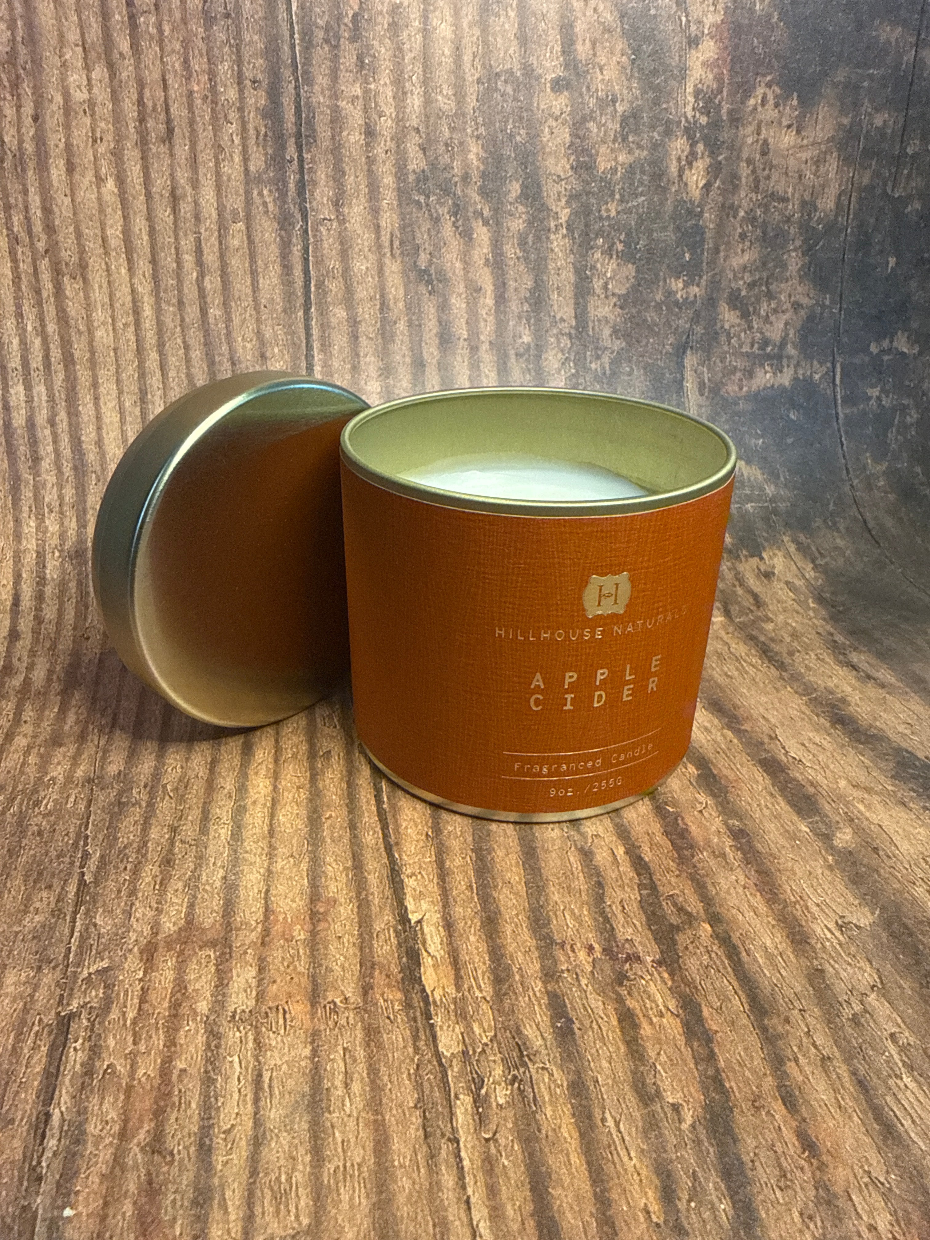 Apple Cider Candle Tin