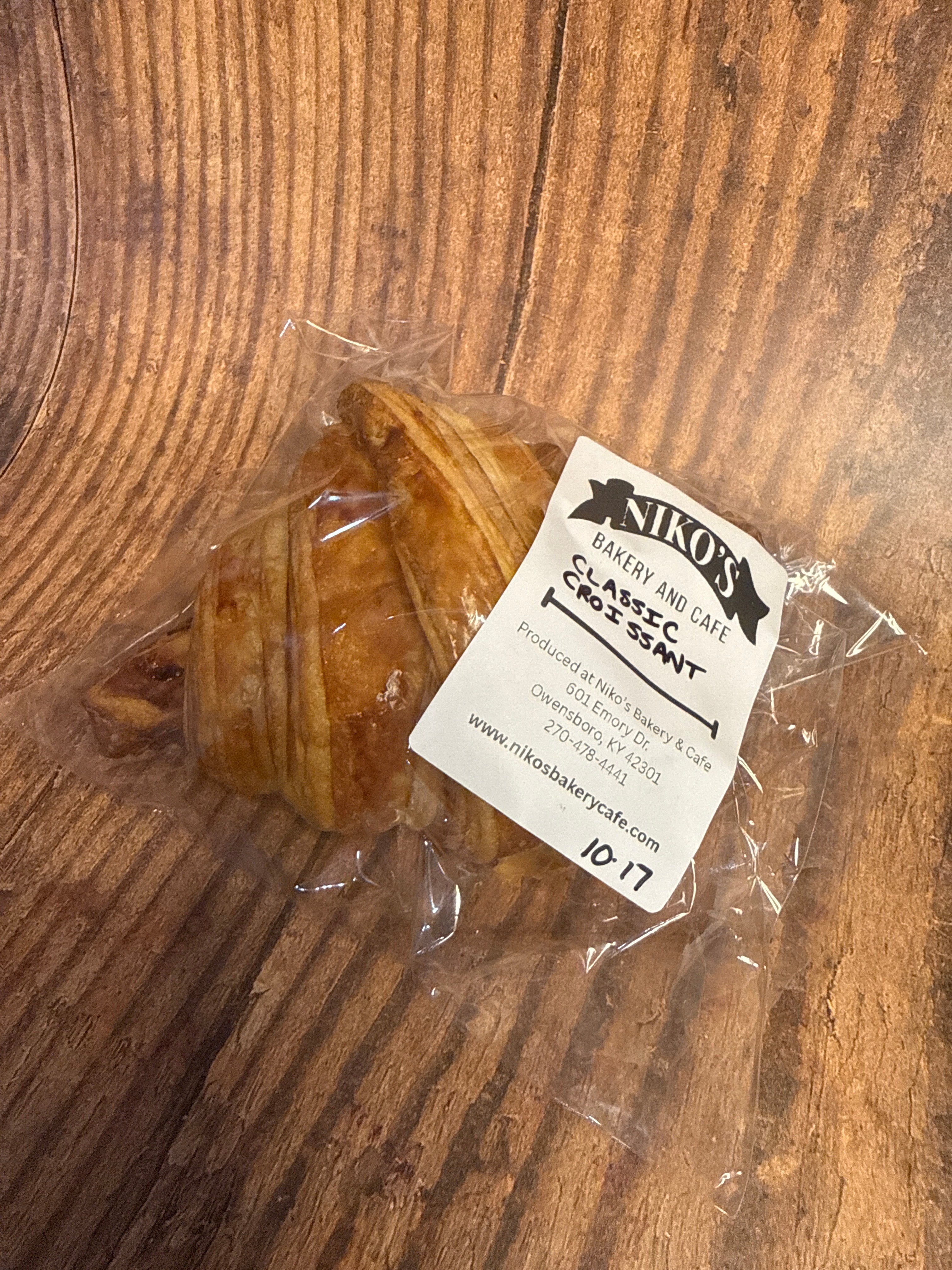 Niko's Single Classic Croissant