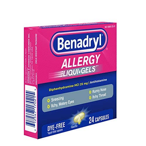 Shop The King - Benadryl Allergy Cap 24ct Single Box