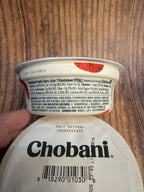 Chobani Greek Yogurt Strawberry