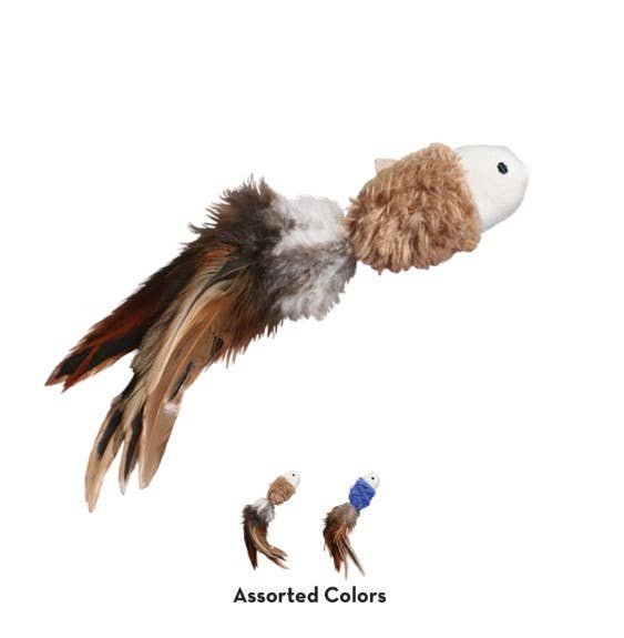 Pet Palette Distribution - KONG® Naturals® Crinkle Fish Cat Toy 2pk Assorted