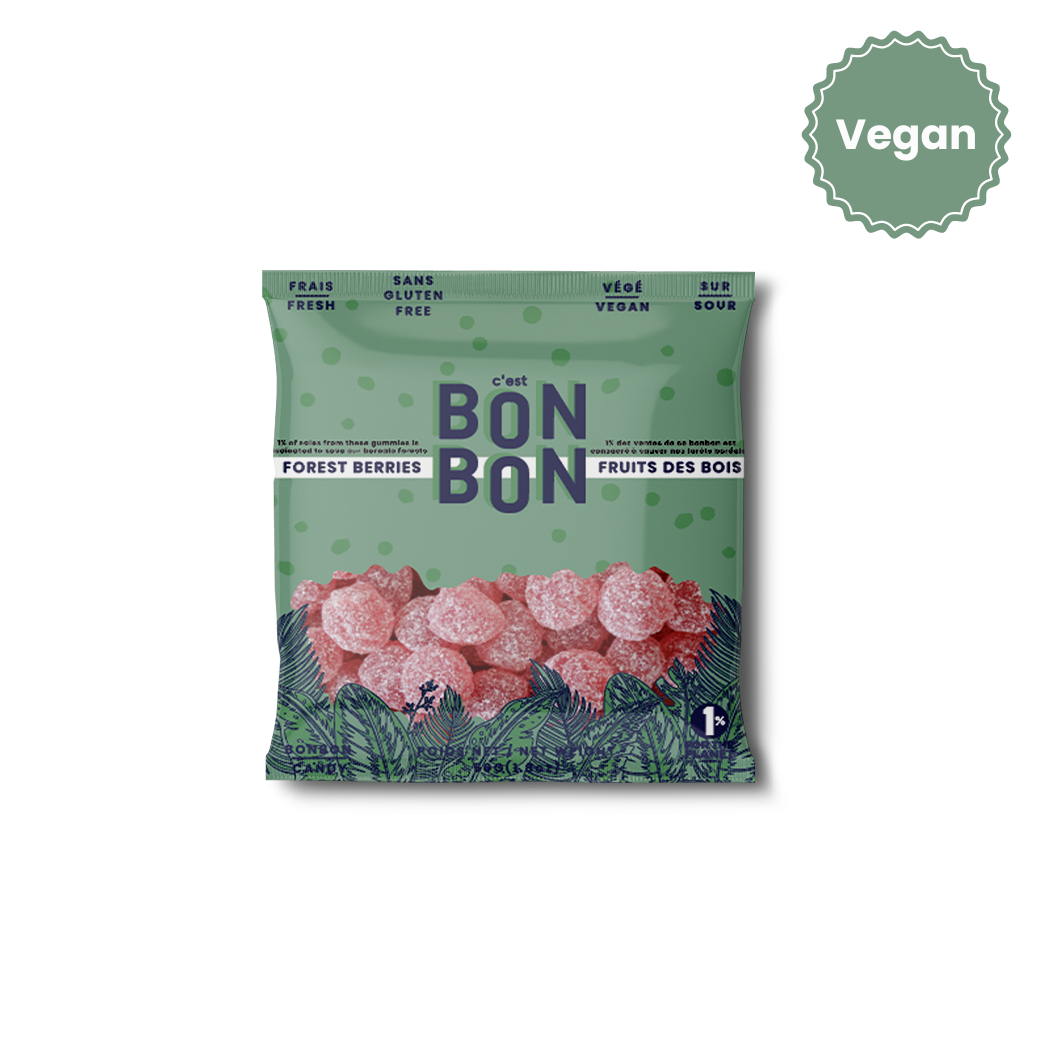 La boîte à bonbons - REFILL Vegan Forest Berries - Gummy Candies