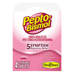 Shop The King - Pepto Bismol Drug Pepto Bismol 4pill 6 Per Box